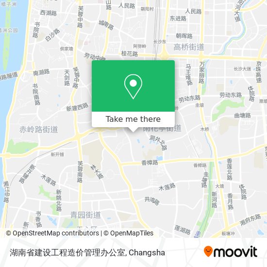 湖南省建设工程造价管理办公室 map