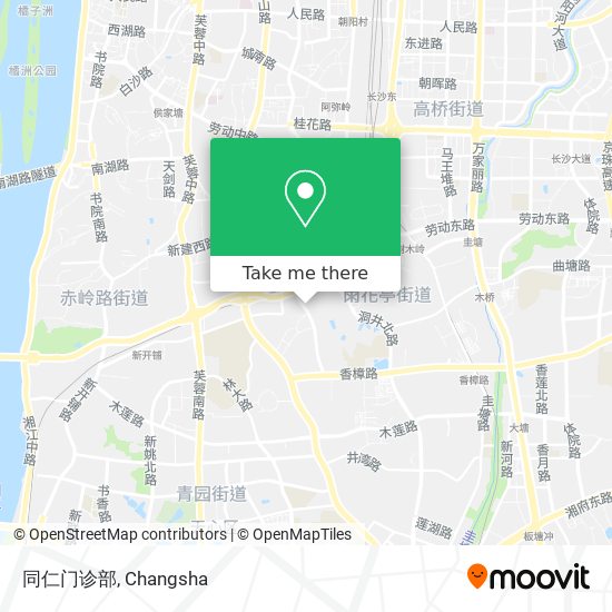同仁门诊部 map