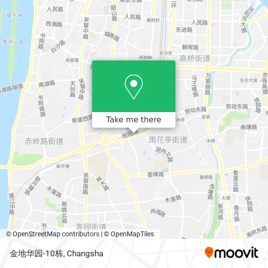 金地华园-10栋 map