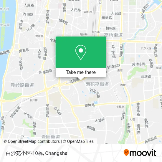 白沙苑小区-10栋 map
