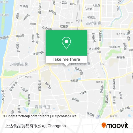 上达食品贸易有限公司 map