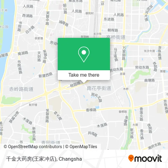 千金大药房(王家冲店) map