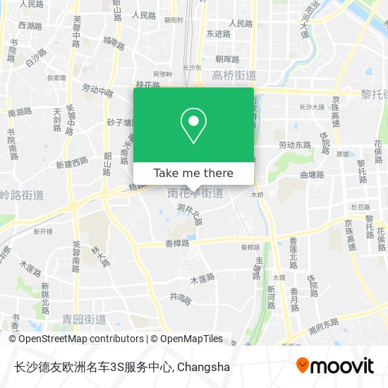 长沙德友欧洲名车3S服务中心 map