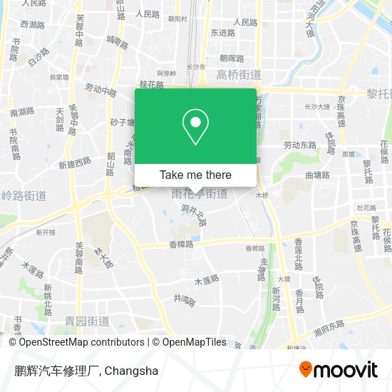鹏辉汽车修理厂 map