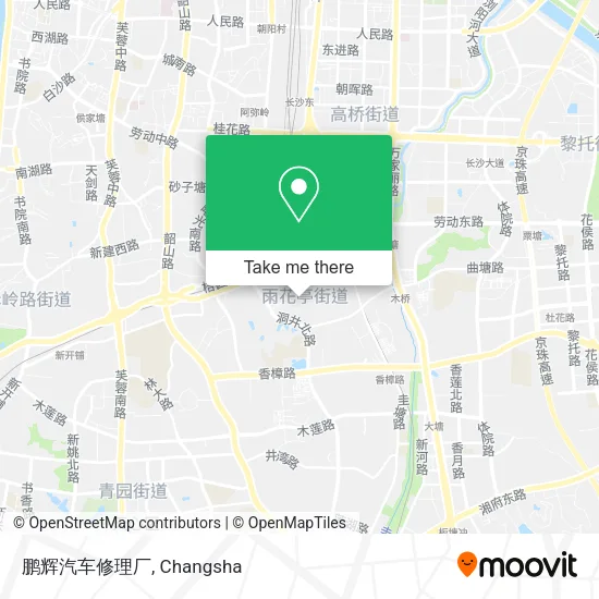 鹏辉汽车修理厂 map