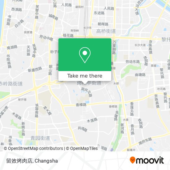 留效烤肉店 map