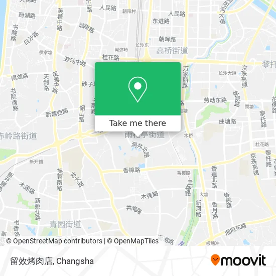 留效烤肉店 map