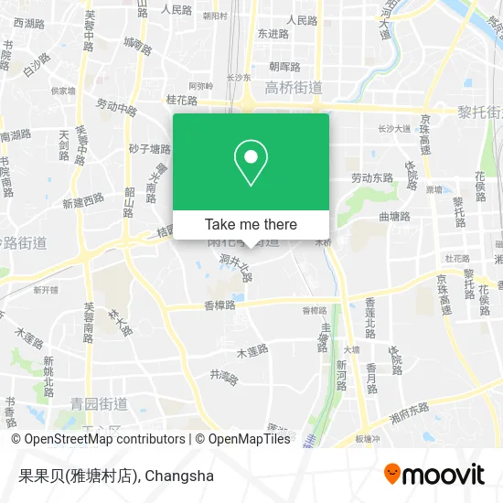 果果贝(雅塘村店) map