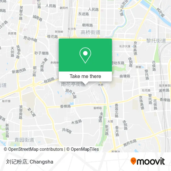 刘记粉店 map