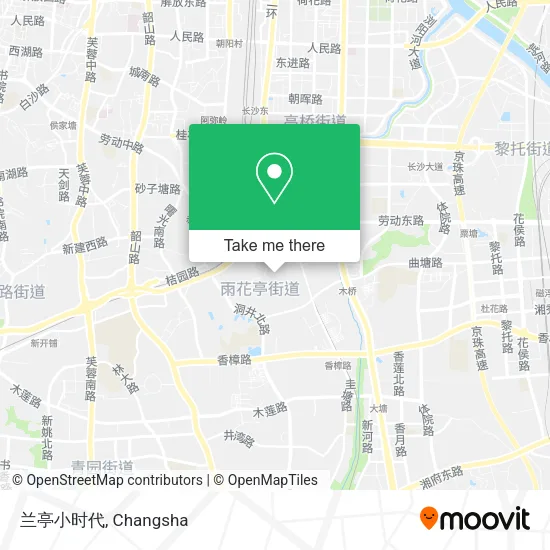 兰亭小时代 map