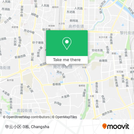 华云小区-3栋 map