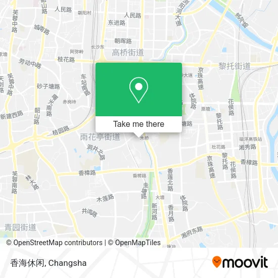 香海休闲 map