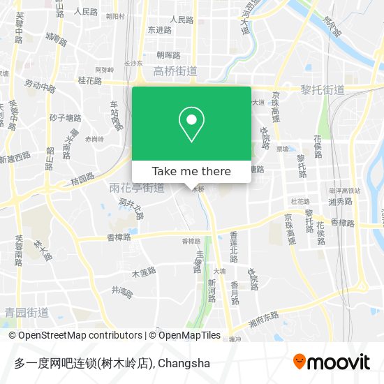 多一度网吧连锁(树木岭店) map