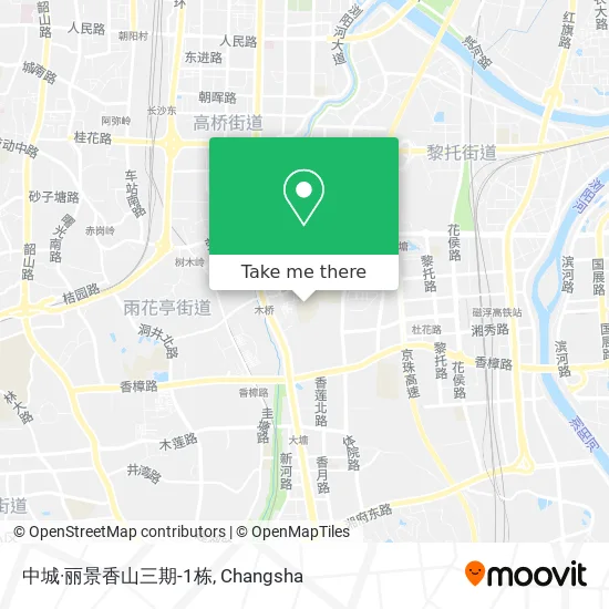中城·丽景香山三期-1栋 map