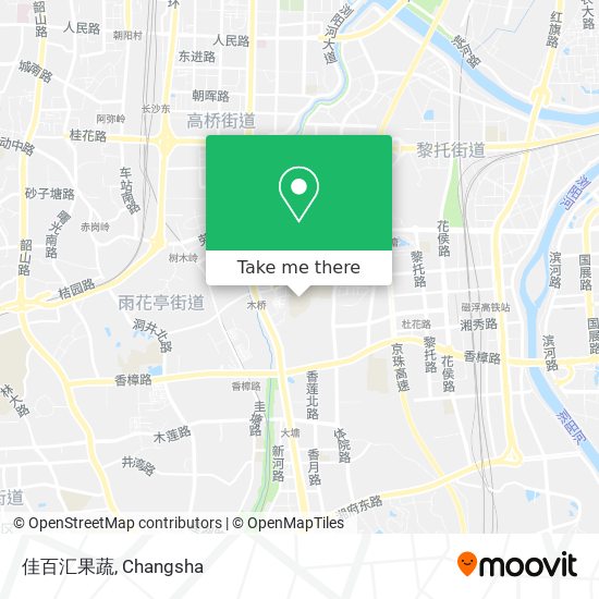 佳百汇果蔬 map