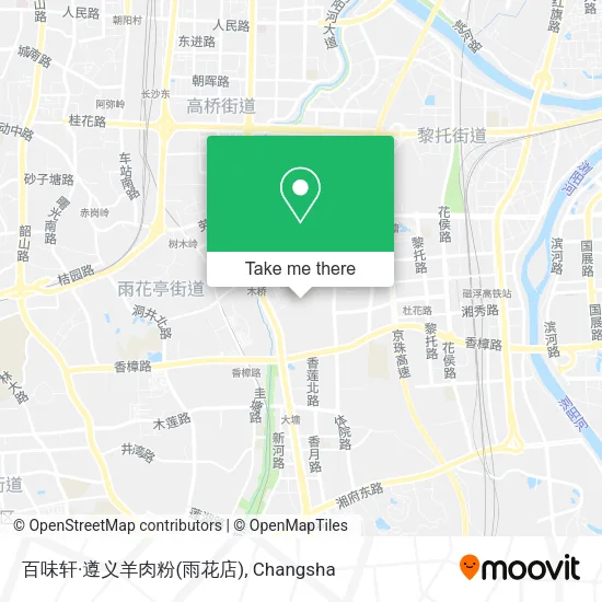 百味轩·遵义羊肉粉(雨花店) map