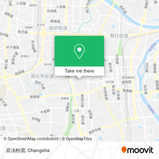 原汤粉面 map