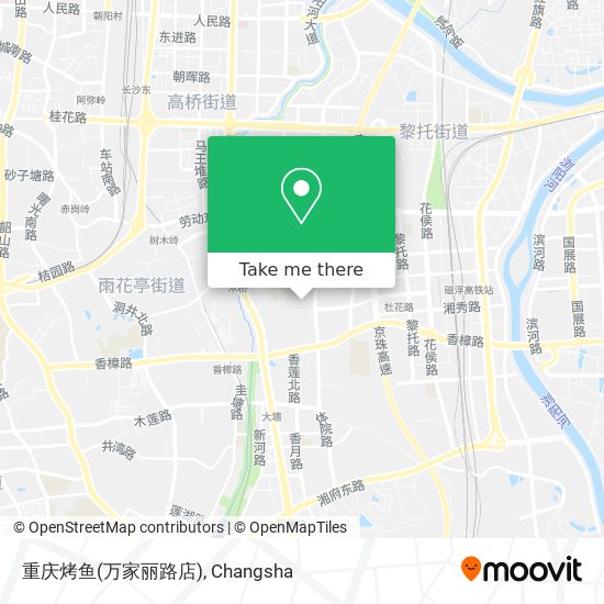 重庆烤鱼(万家丽路店) map