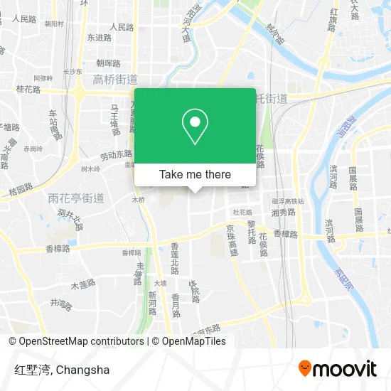 红墅湾 map