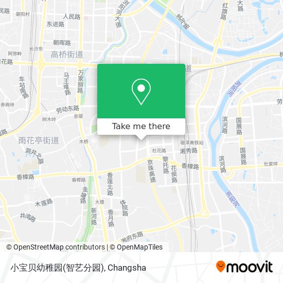 小宝贝幼稚园(智艺分园) map