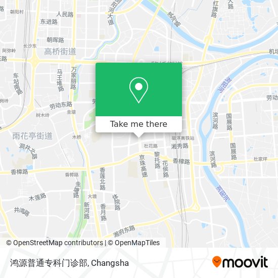 鸿源普通专科门诊部 map