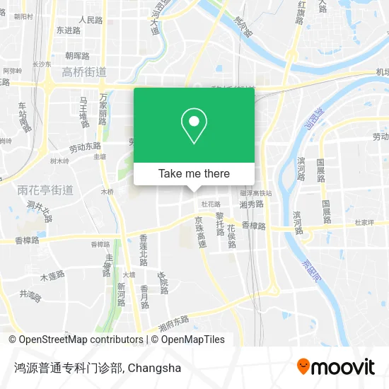鸿源普通专科门诊部 map