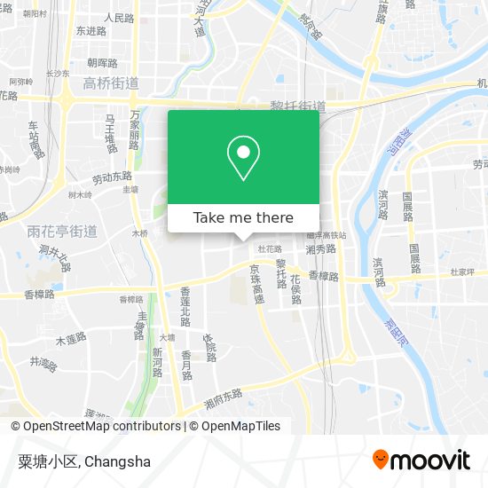 粟塘小区 map