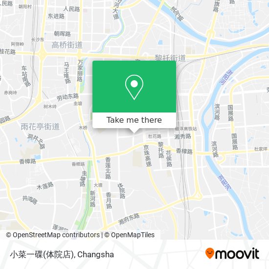 小菜一碟(体院店) map