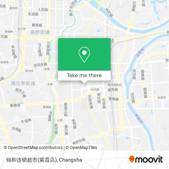 锦和连锁超市(紫霞店) map
