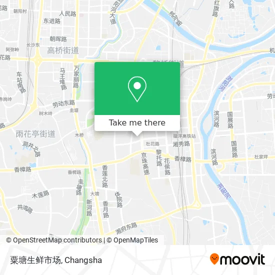 粟塘生鲜市场 map