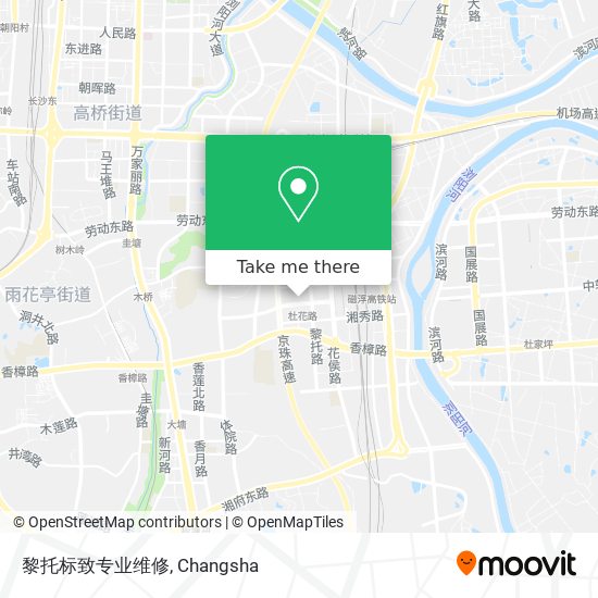 黎托标致专业维修 map