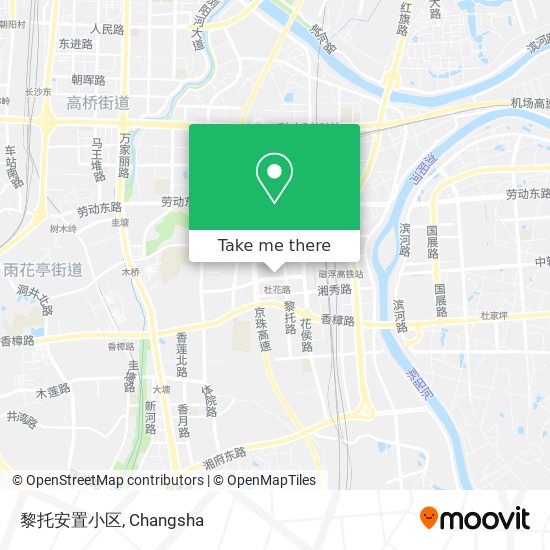 黎托安置小区 map