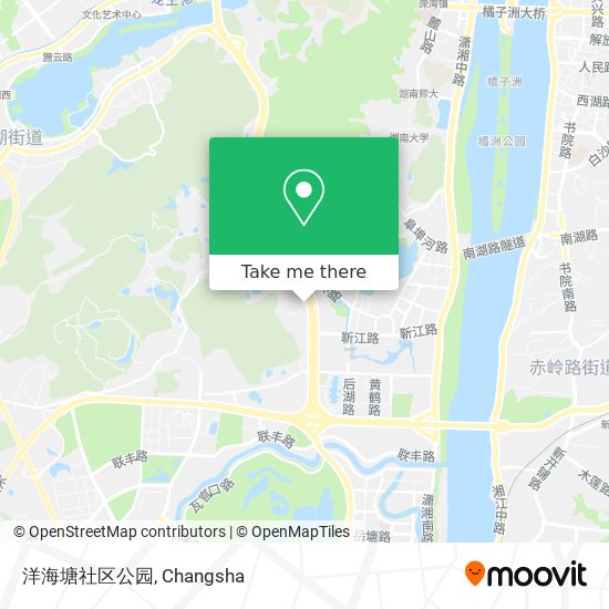 洋海塘社区公园 map