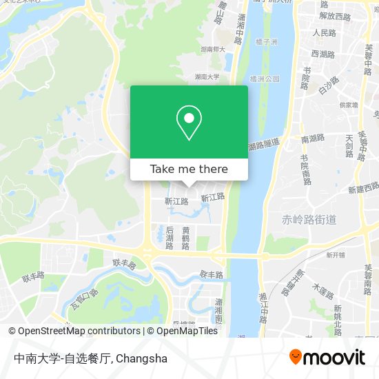 中南大学-自选餐厅 map