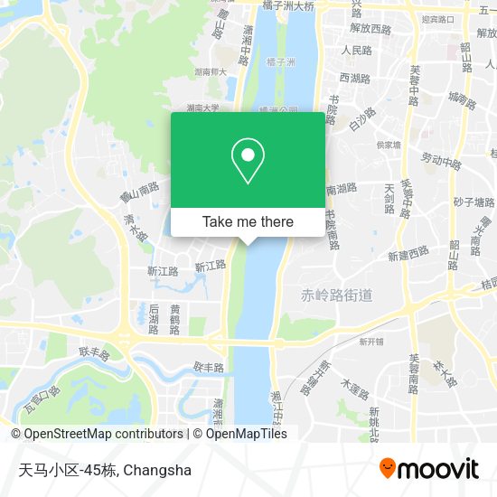 天马小区-45栋 map