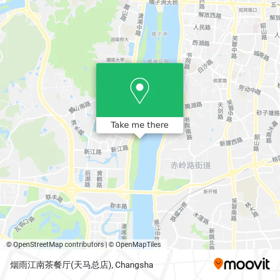 烟雨江南茶餐厅(天马总店) map