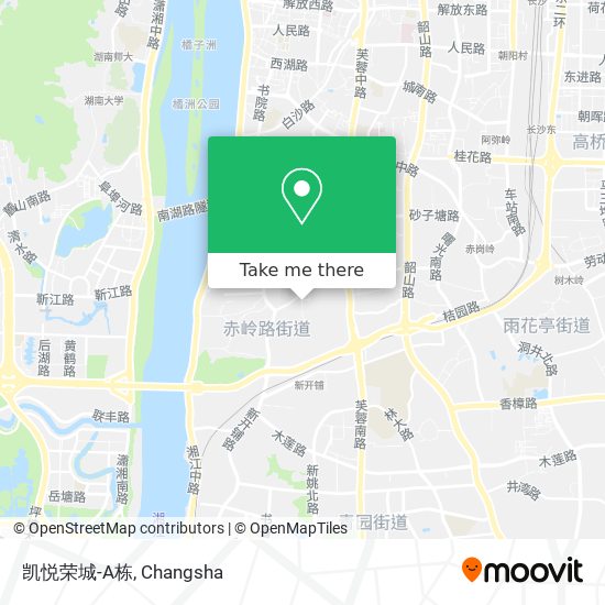 凯悦荣城-A栋 map