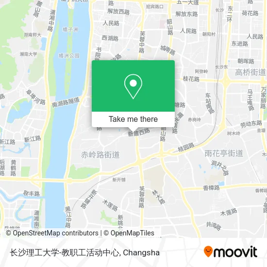 长沙理工大学-教职工活动中心 map