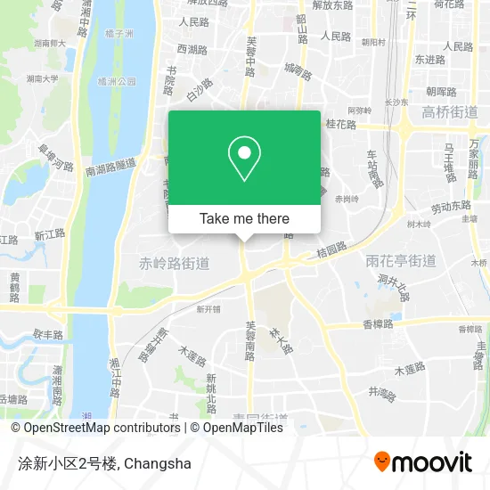 涂新小区2号楼 map