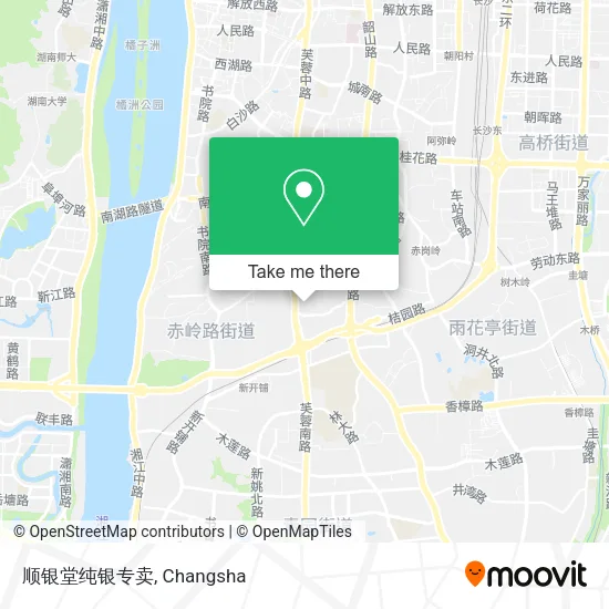 顺银堂纯银专卖 map