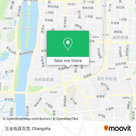 五金电器百货 map