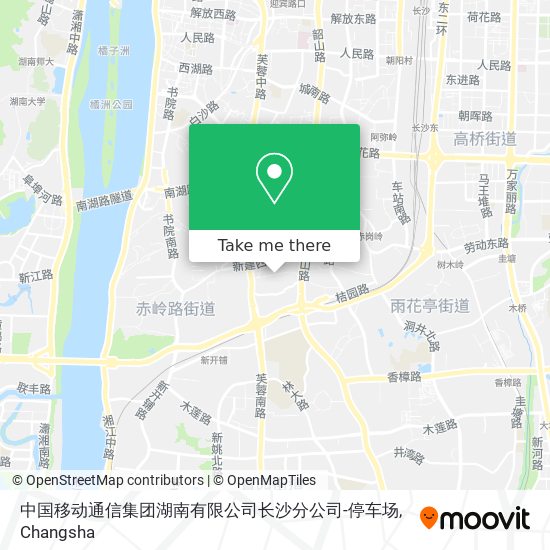 中国移动通信集团湖南有限公司长沙分公司-停车场 map