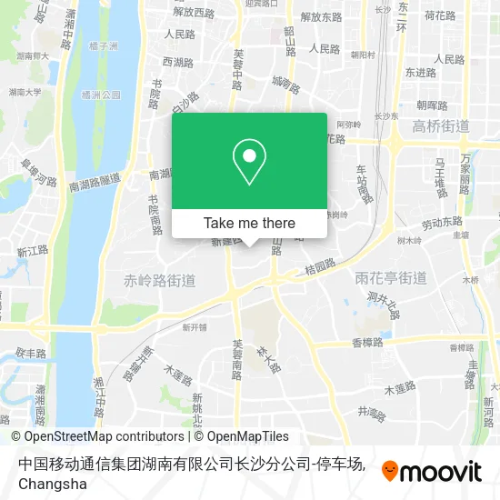 中国移动通信集团湖南有限公司长沙分公司-停车场 map