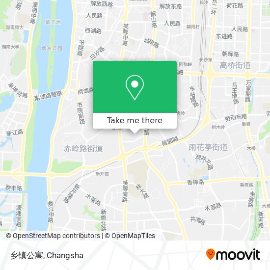 乡镇公寓 map