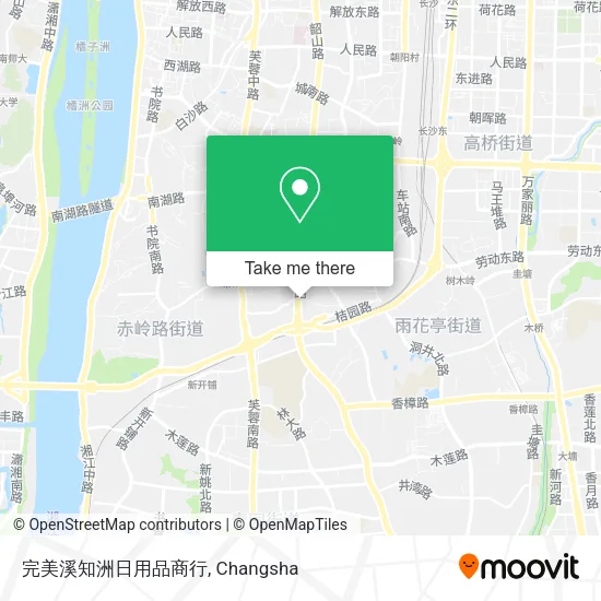 完美溪知洲日用品商行 map