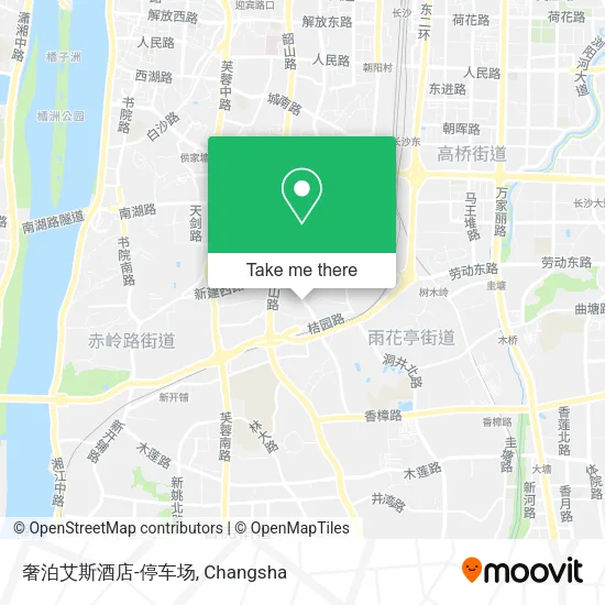 奢泊艾斯酒店-停车场 map