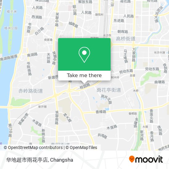华地超市雨花亭店 map
