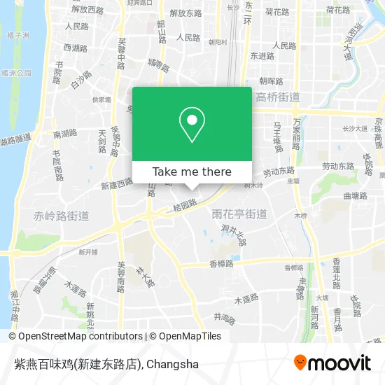 紫燕百味鸡(新建东路店) map