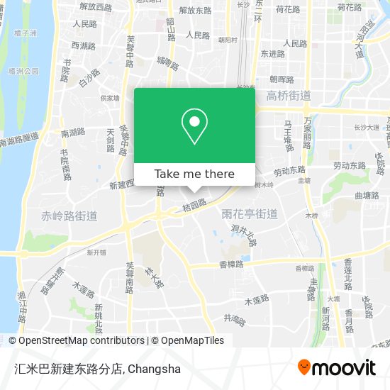 汇米巴新建东路分店 map