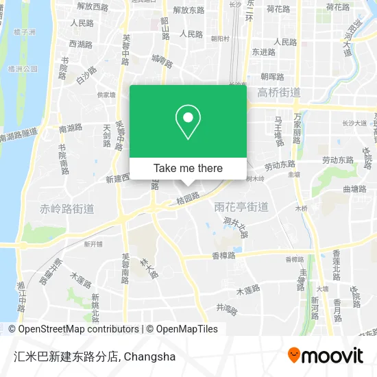 汇米巴新建东路分店 map